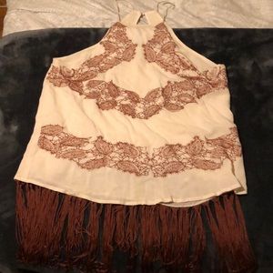 Fringe top